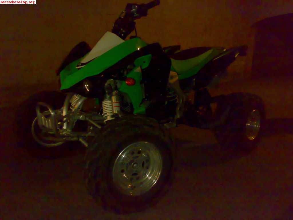 Vendo quad kawasaki 450r  4500euros