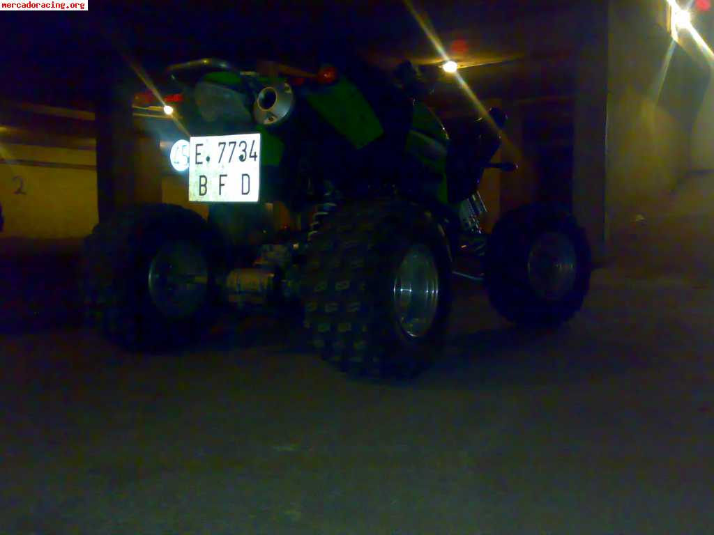 Vendo quad kawasaki 450r  4500euros