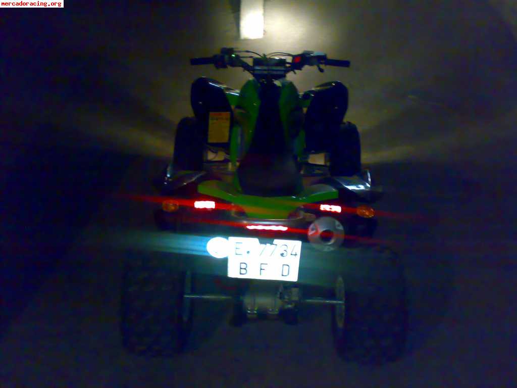 Vendo quad kawasaki 450r  4500euros