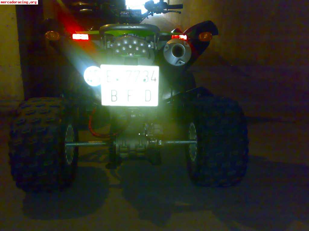 Vendo quad kawasaki 450r  4500euros