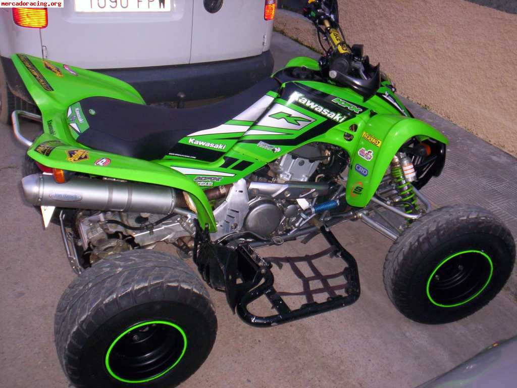 Kawasaki kfx preparado para asfalto (vendo-cambio)