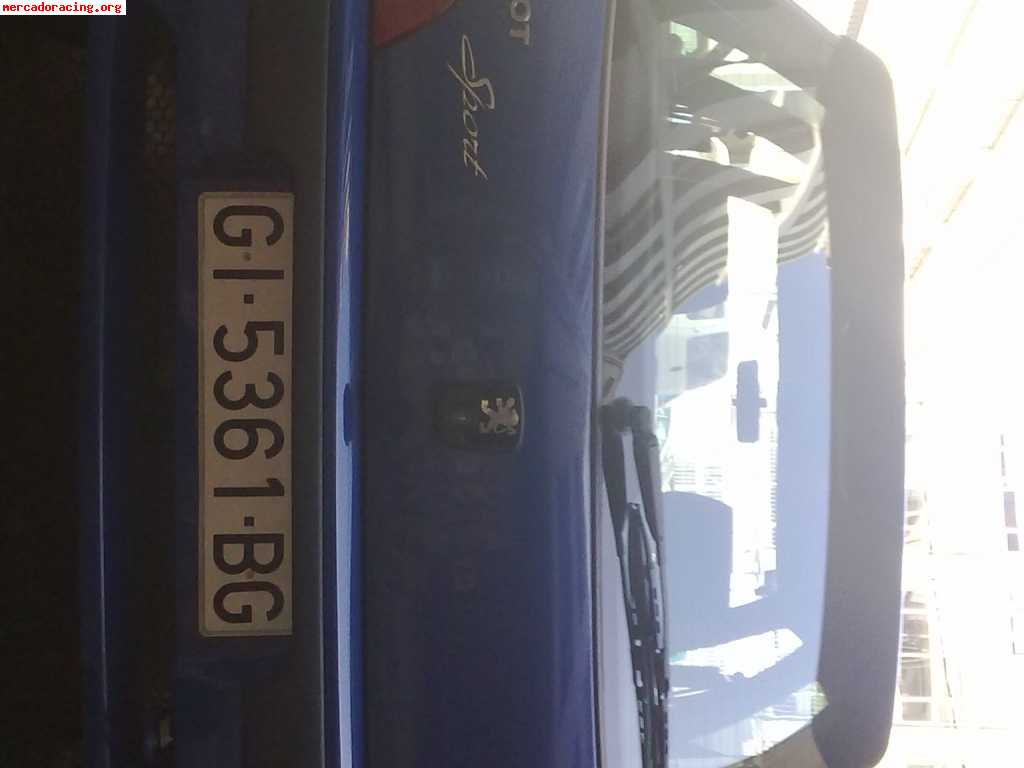 Se vende o cambia peugeot 106 sport x quad