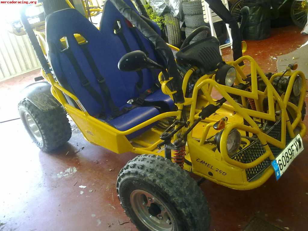 Se vende o se cambia buggy lanvertti camel 250cc matriculado