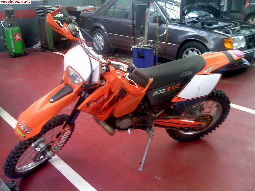 Cambio ktm 200 de 2006 por quad