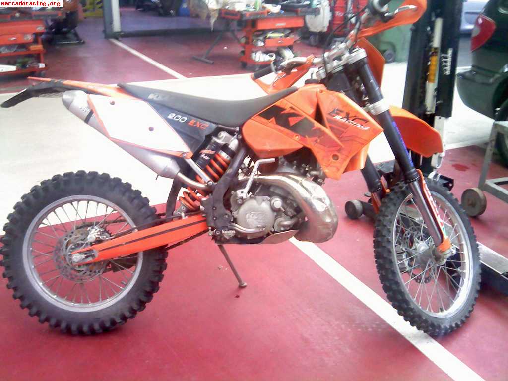 Cambio ktm 200 de 2006 por quad