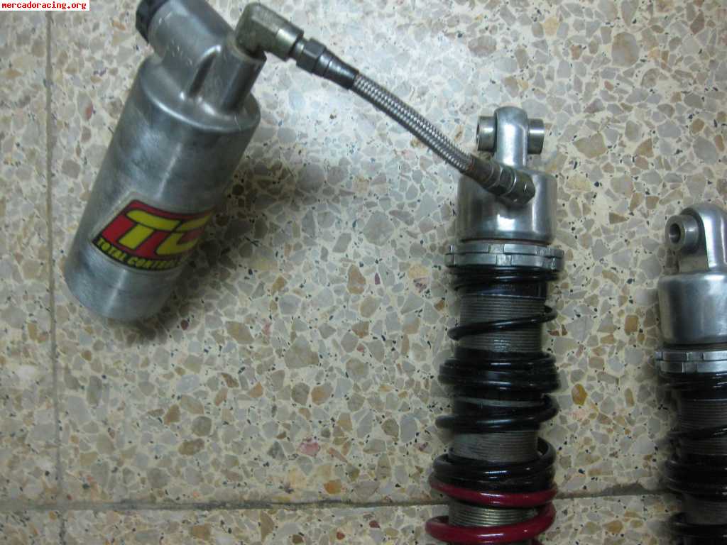 Amortiguadores tcs triple muelle yfz450/ raptor o cambio por