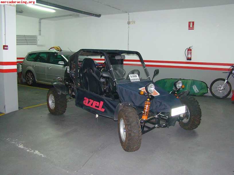 Buggy azel 1100cc con más de 2000€ de extras.