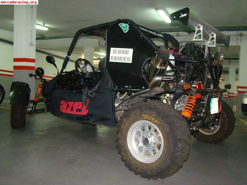 Buggy azel 1100cc con más de 2000€ de extras.