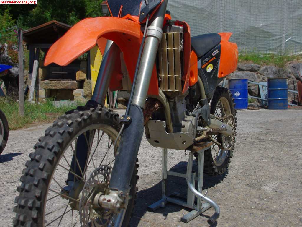  se vende o se cambia por quad ktm 450 sx 2003