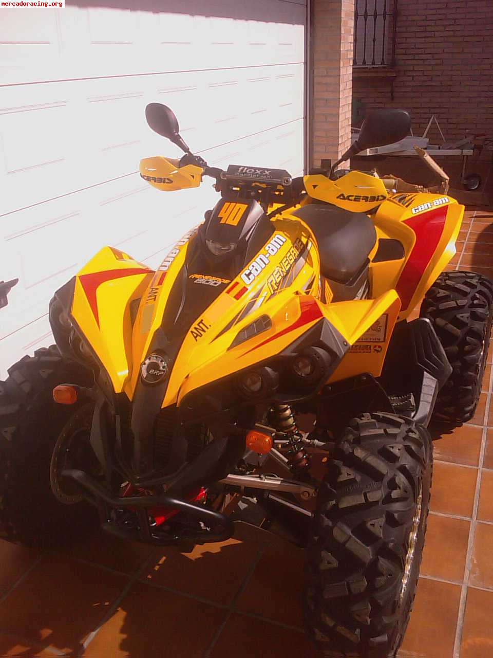 Vendo quad bombardier renegade 800