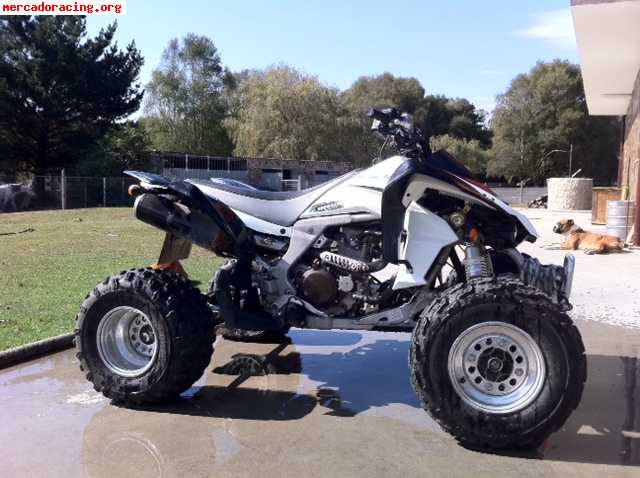 Quad kawasaki 450r con marcha atras, como nuevo.