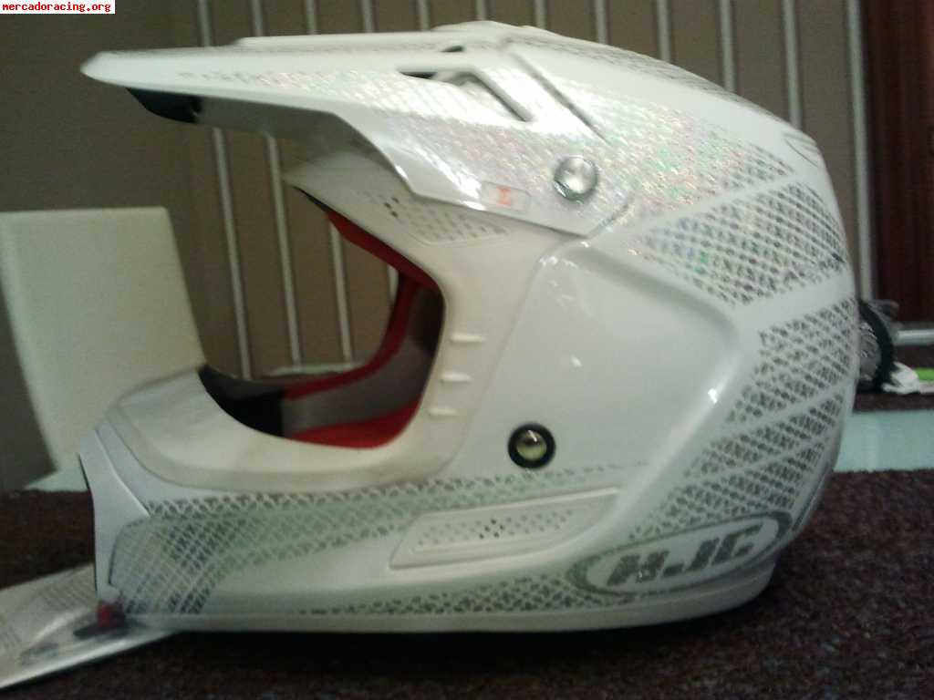 Vendo casco cros hjc