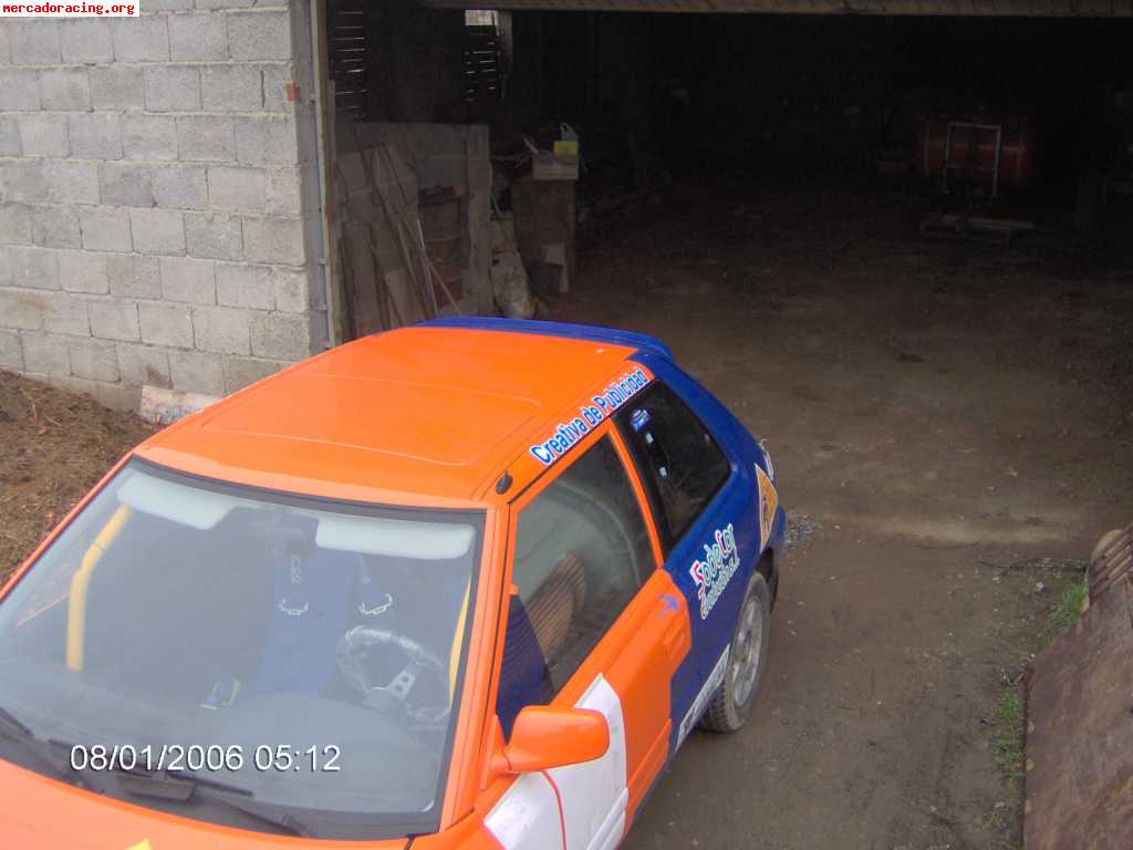 Vendo mazda 323 4wd de rallys listo para temporada acepto co