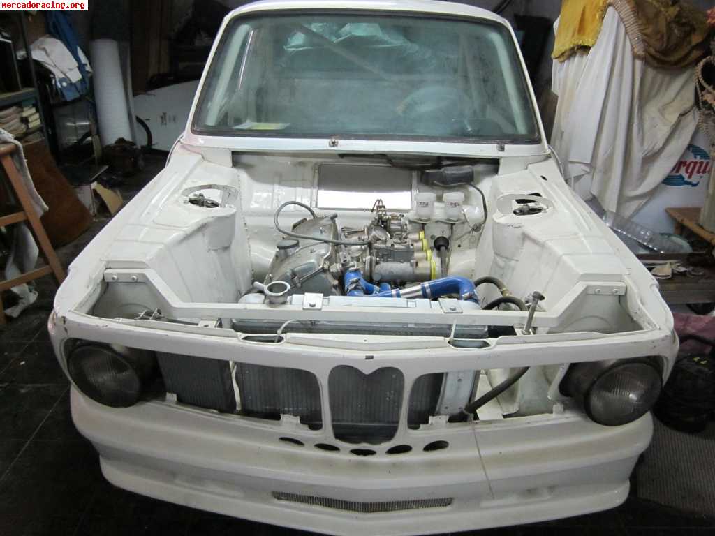 Oferta : bmw 2002 para circuito - 210cv - 2 coches : 1 blanc