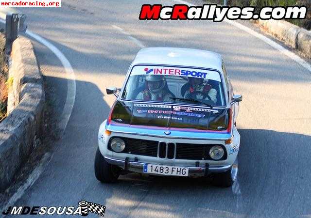 Vendo bmw 2002 rally classic.