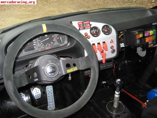 Se vende bmw 325 e36 con homologacion de rally antigua.  