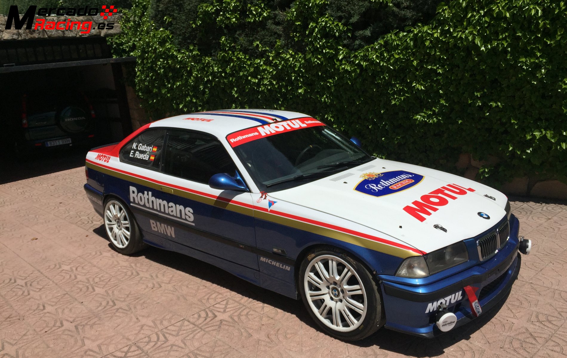 Nacho gabari vende 328i rallye con tres carreras. 9500 euros