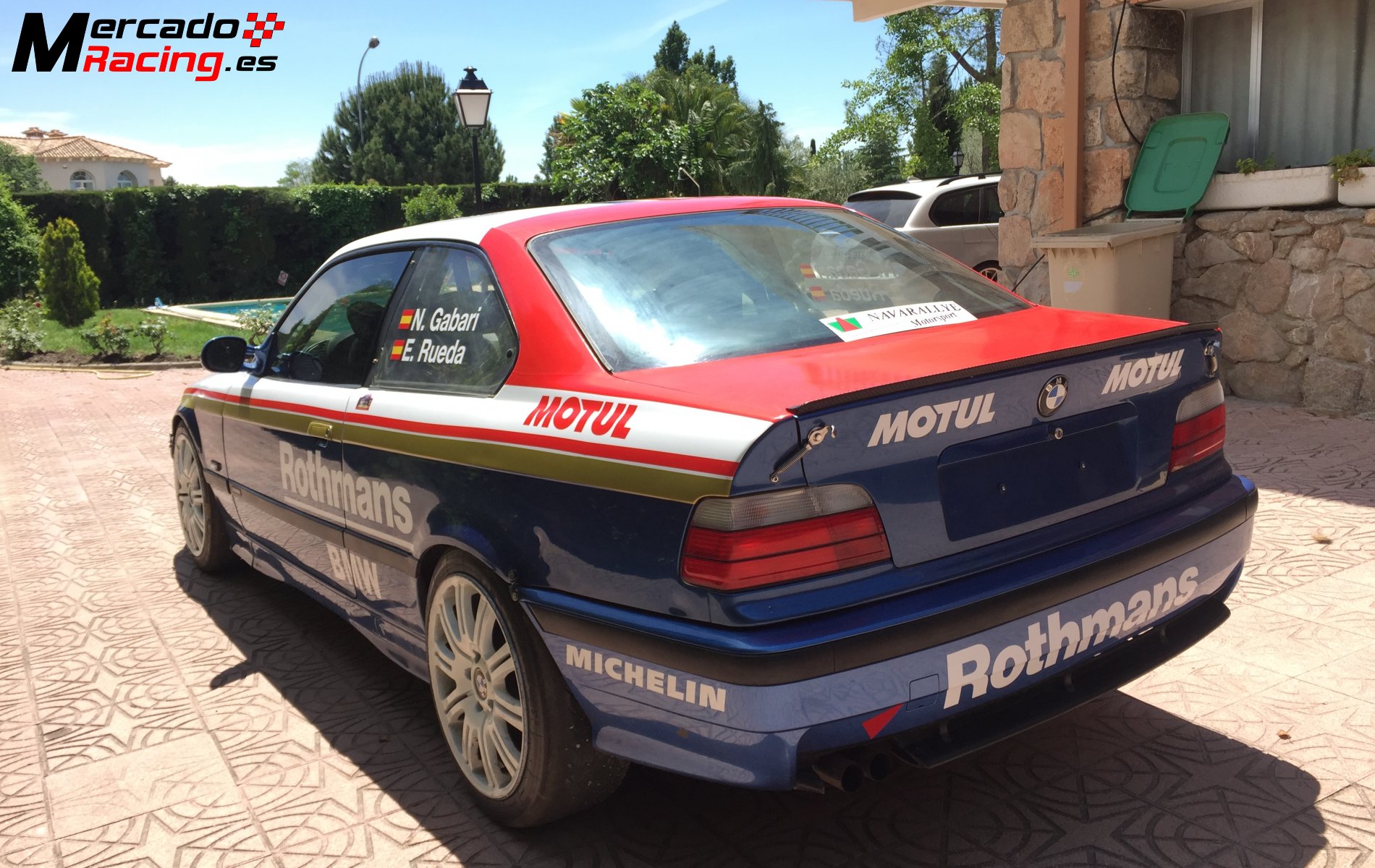 Nacho gabari vende 328i rallye con tres carreras. 9500 euros