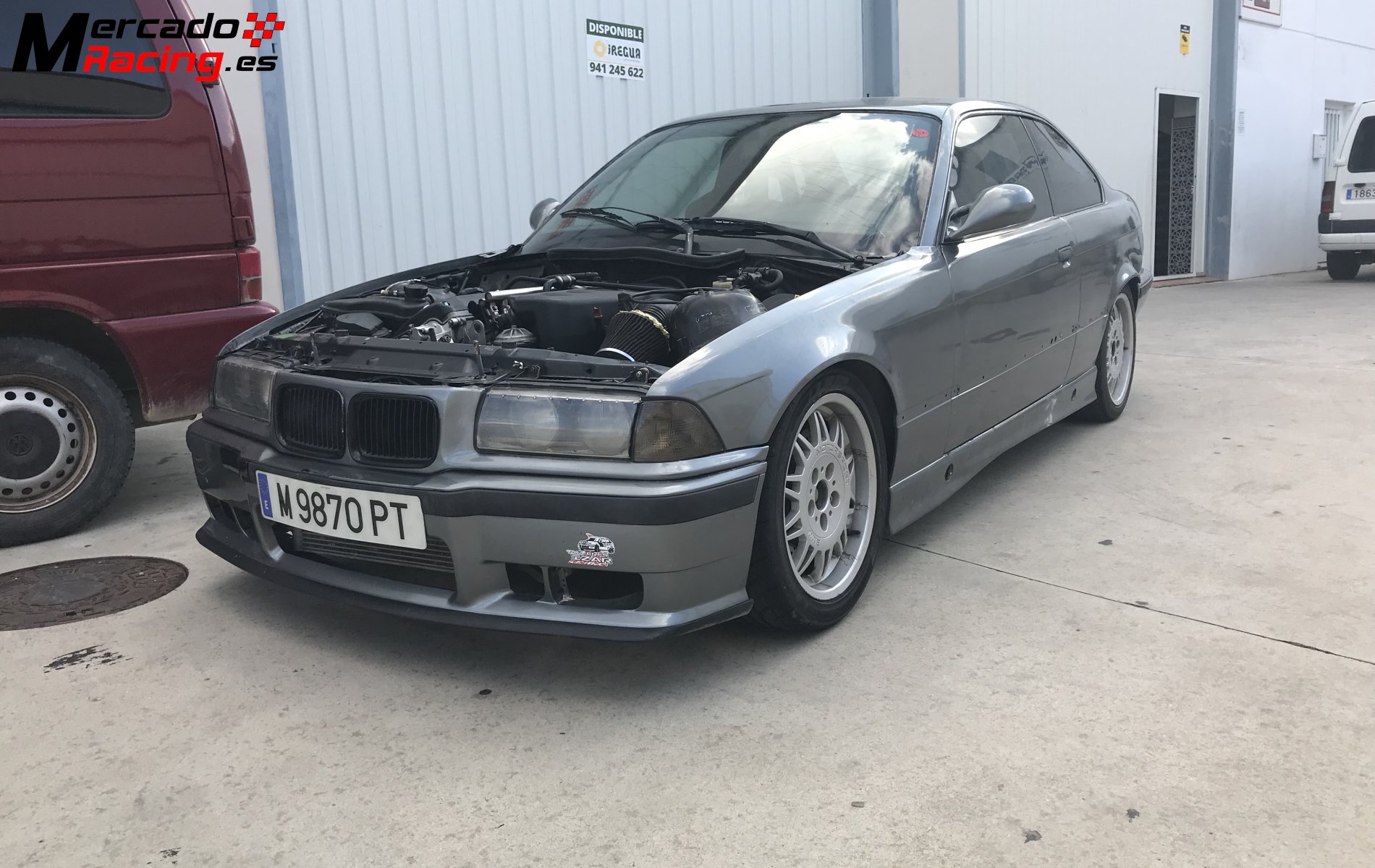 Se vende bmw e36 con motor s54 (m3 e46)