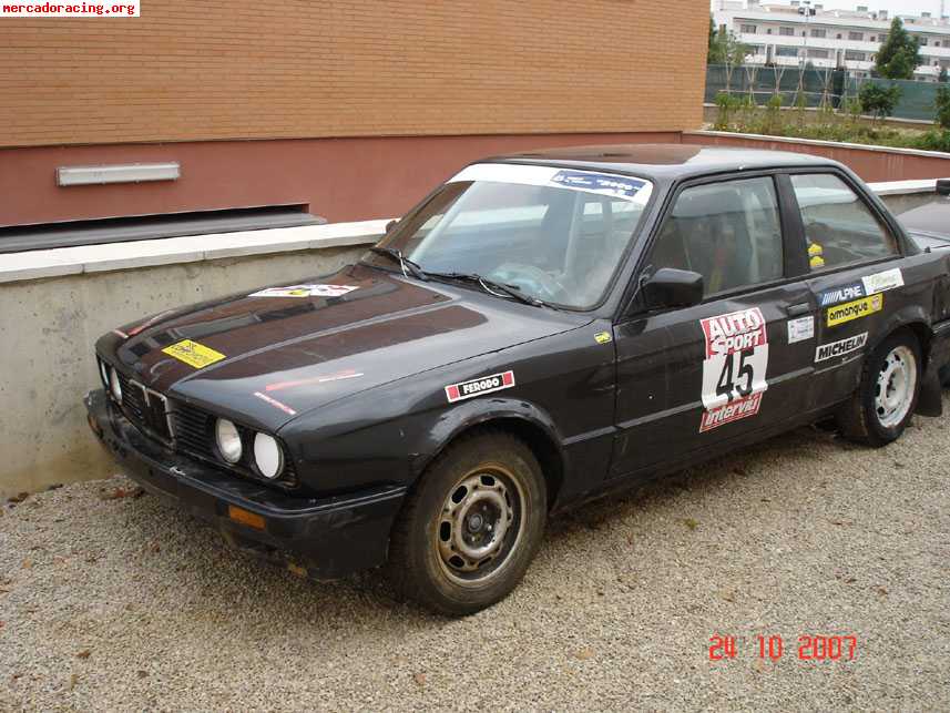 Bmw 318 is slalom o autocros mas remolque 2 ejes con freno d