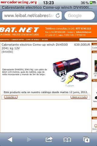 Se vende dos  winches a buen precio