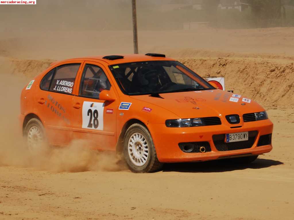 Vendo seat leon preparado para rallys de tierra