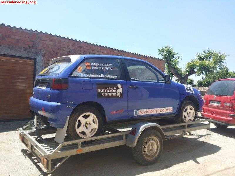 Seat ibiza 2.0 16v. autocross resistencia eslalom tierra