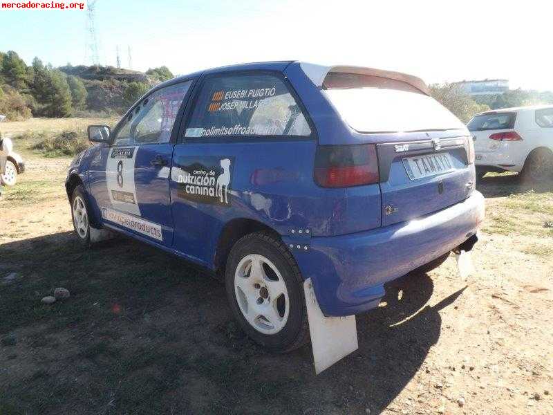 Seat ibiza 2.0 16v. autocross resistencia eslalom tierra