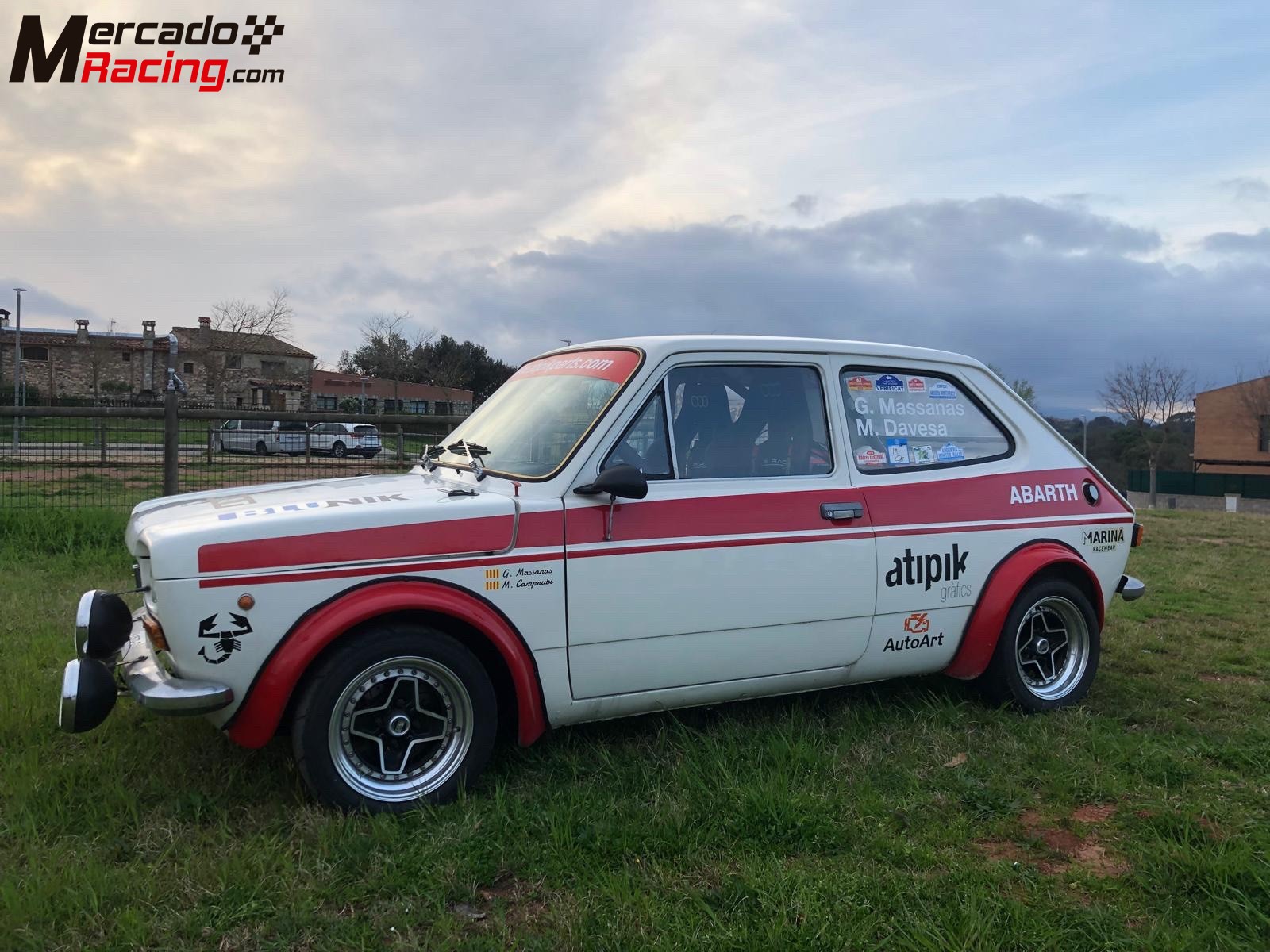 Seat 127 primera fase grupo 2 motor abarth