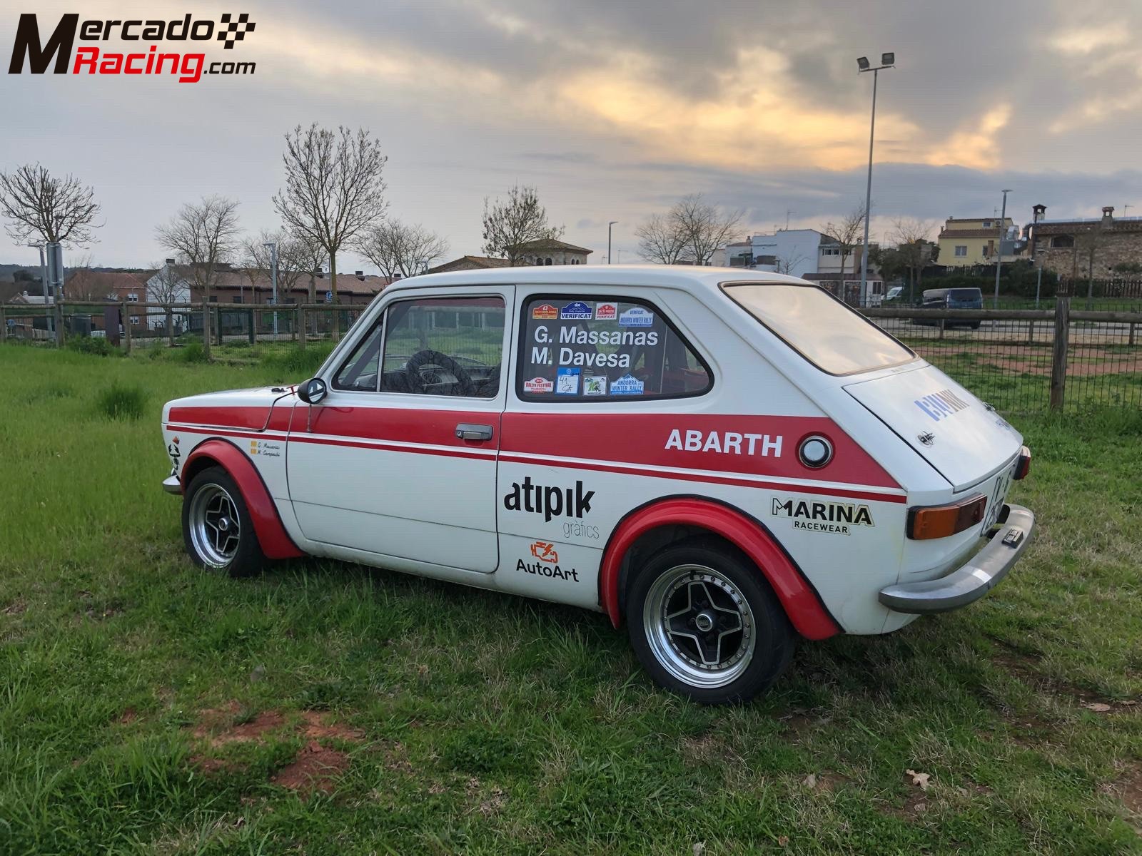 Seat 127 primera fase grupo 2 motor abarth