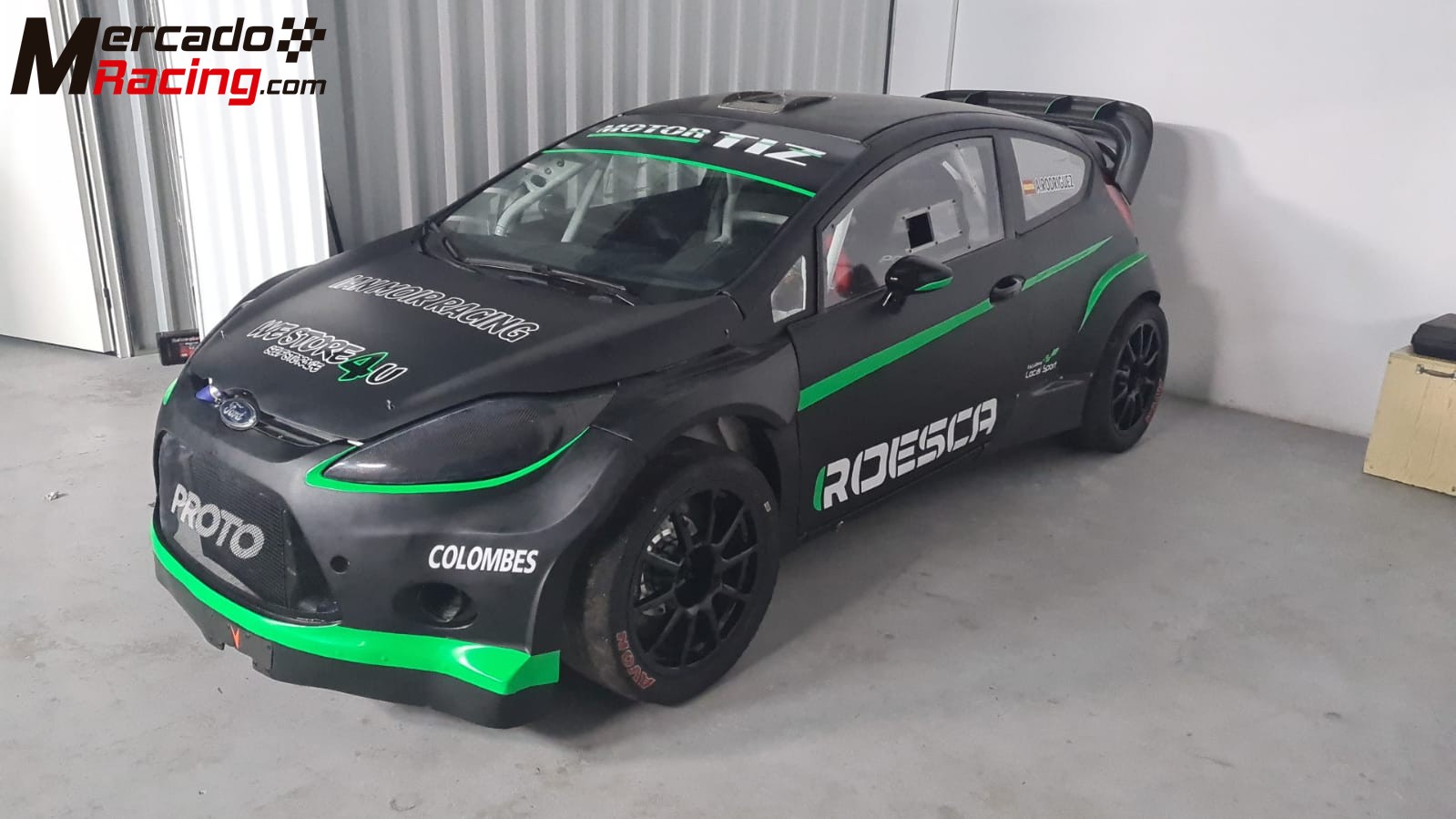 Carroceria ford fiesta proto para mecanica evo x con documentacion de rally y moldes