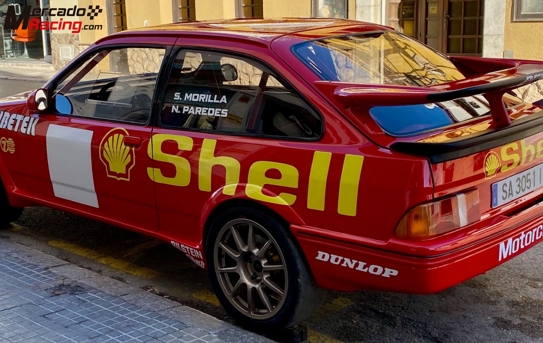 Ford sierra rs cosworth replica rs 500 shell