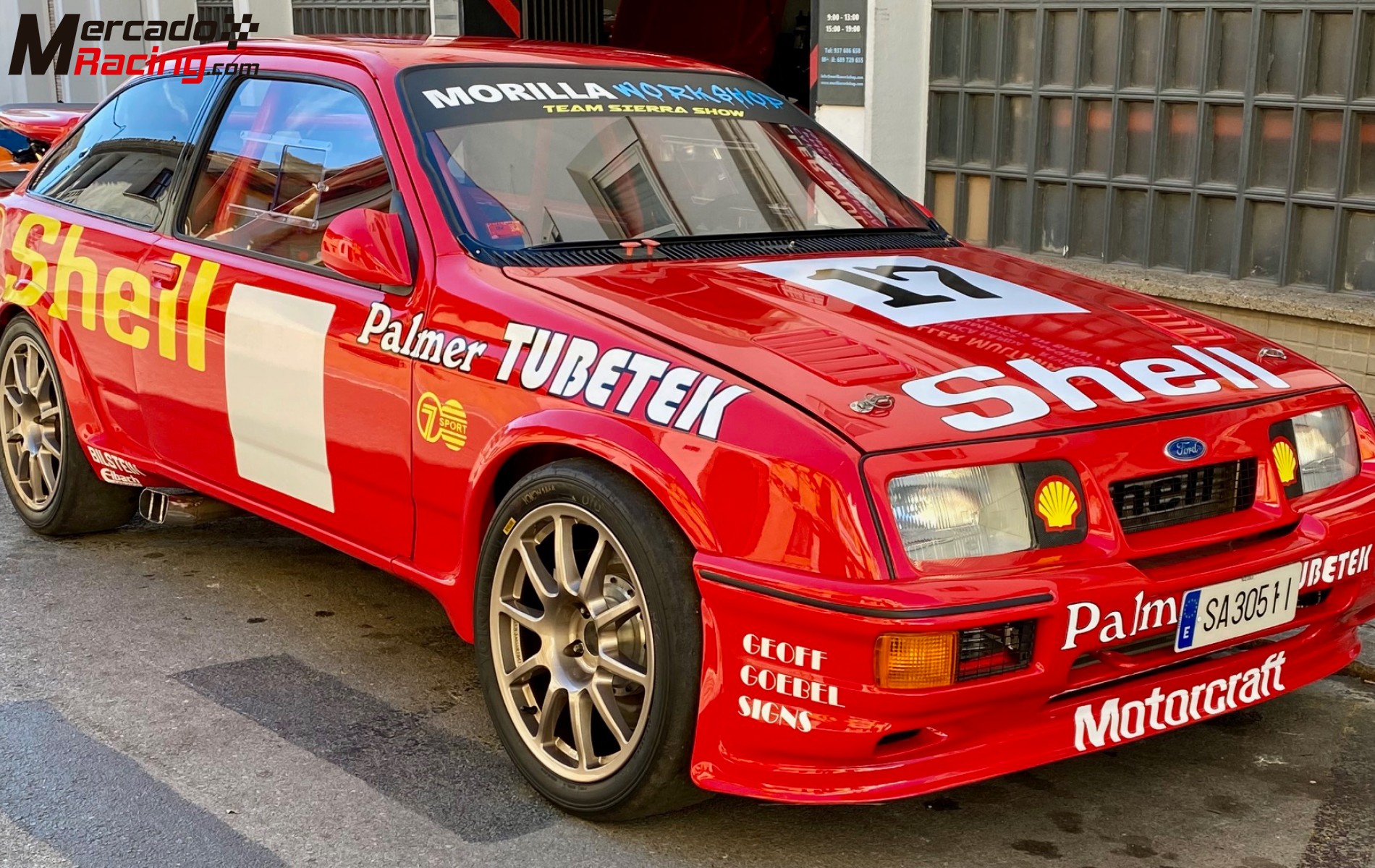 Ford sierra rs cosworth replica rs 500 shell