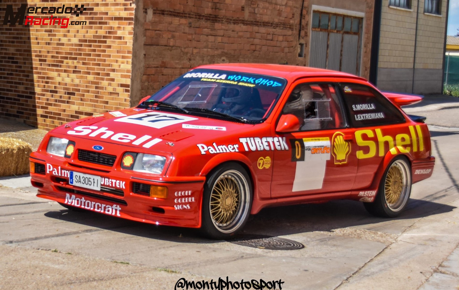 Ford sierra rs cosworth replica rs500 shell