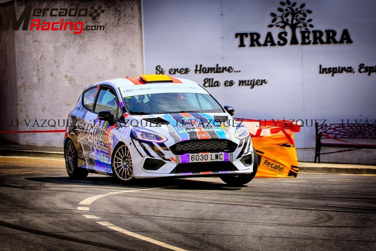 Ford fiesta rally 4. (pocos km y todas las evoluciones) precio final 55.000 €