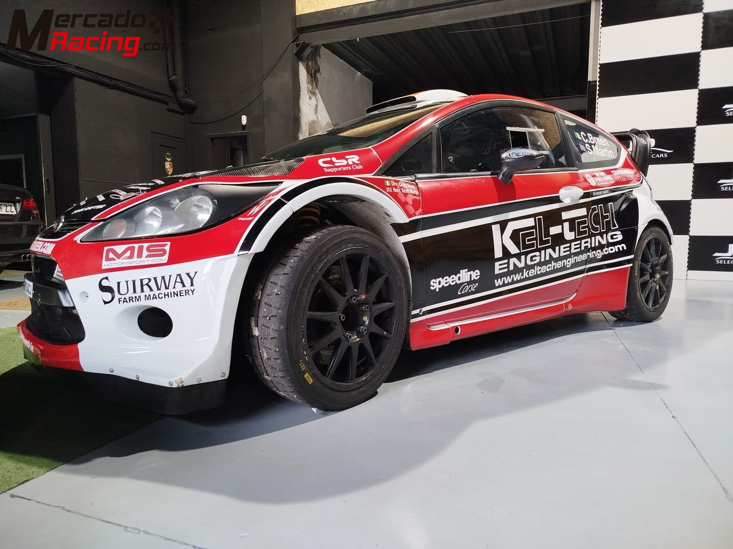 Ford fiesta wrc nº 38 ex craig breen 