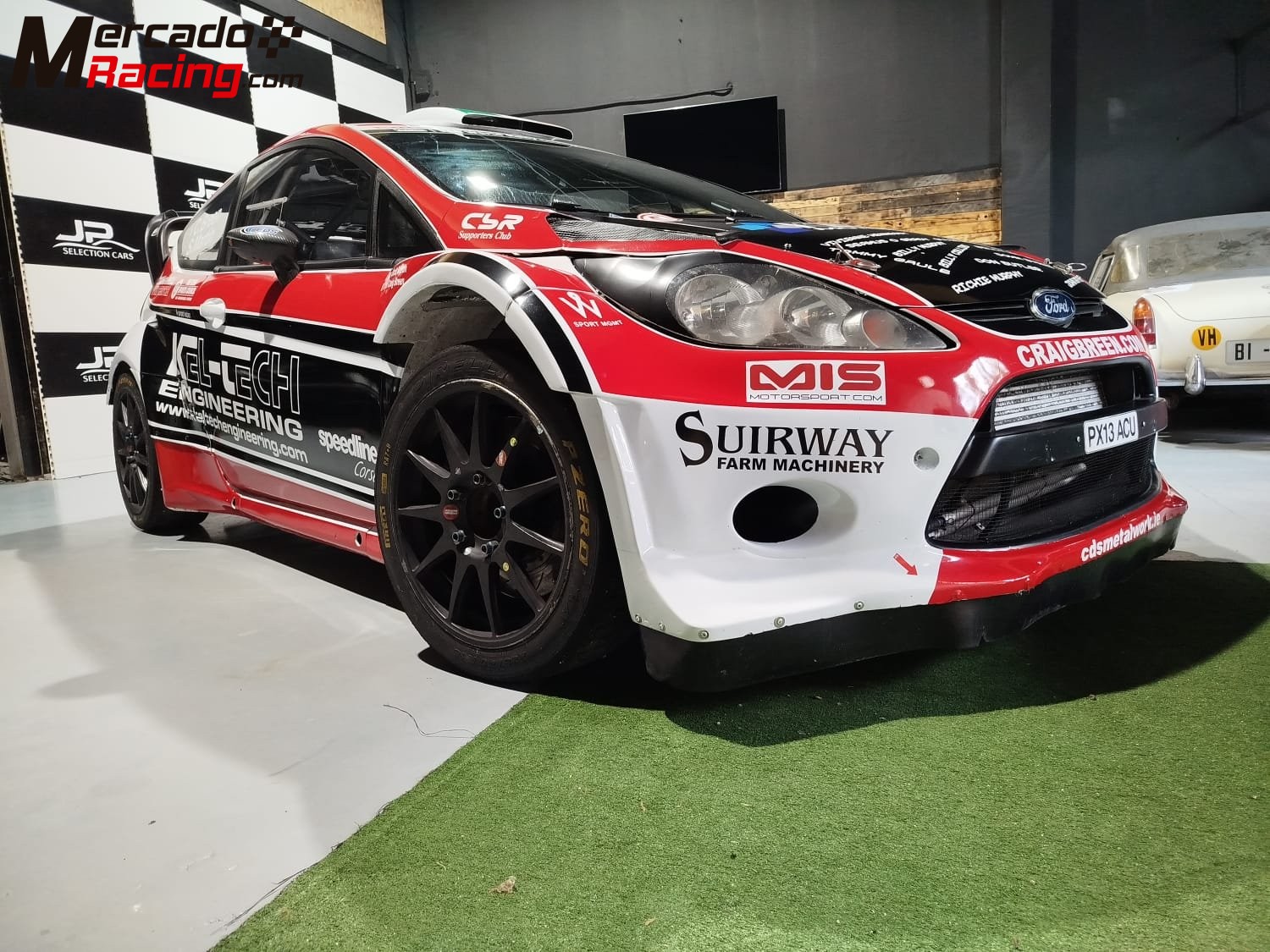 Ford fiesta wrc nº 38 ex craig breen 
