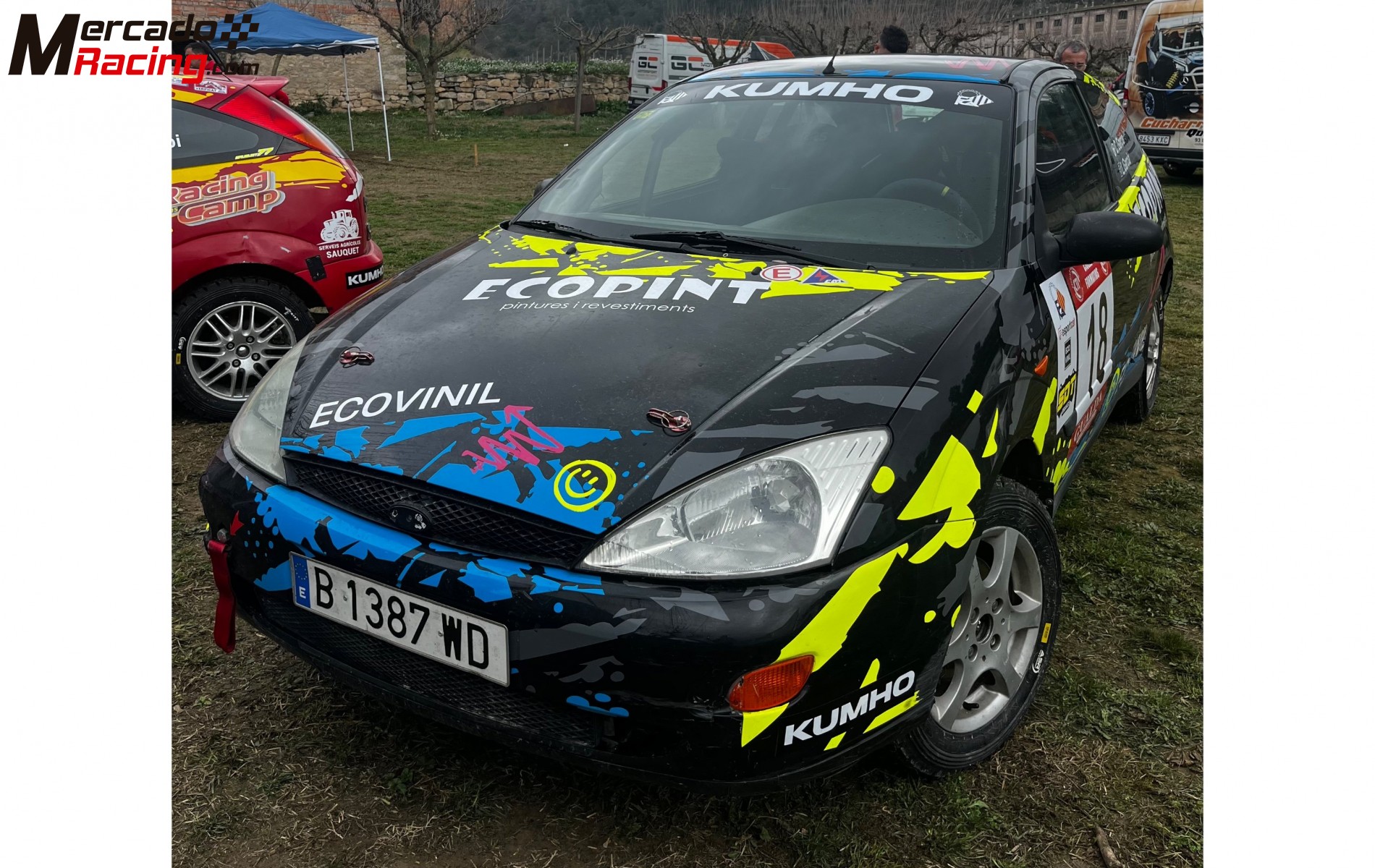 Ford focus 1.6 copas de tierra