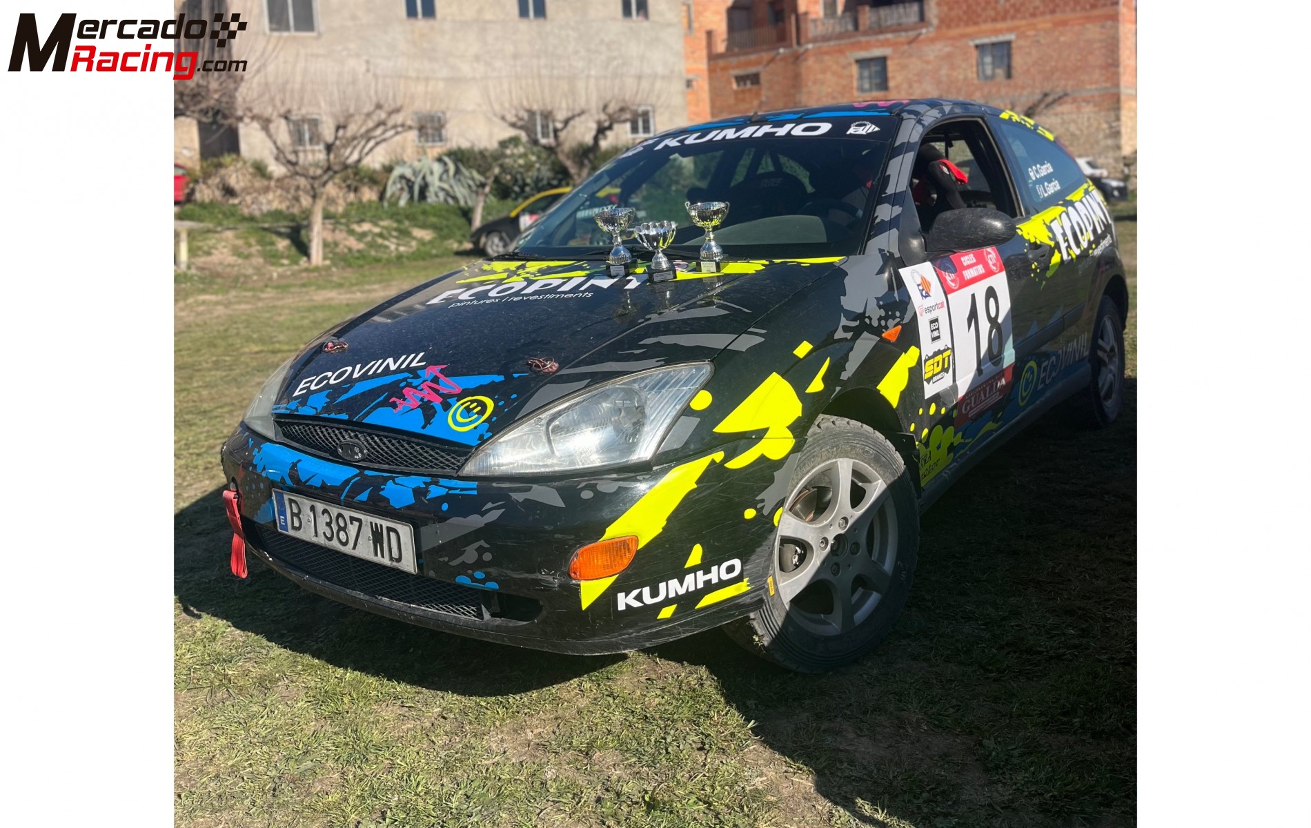 Ford focus 1.6 copas de tierra