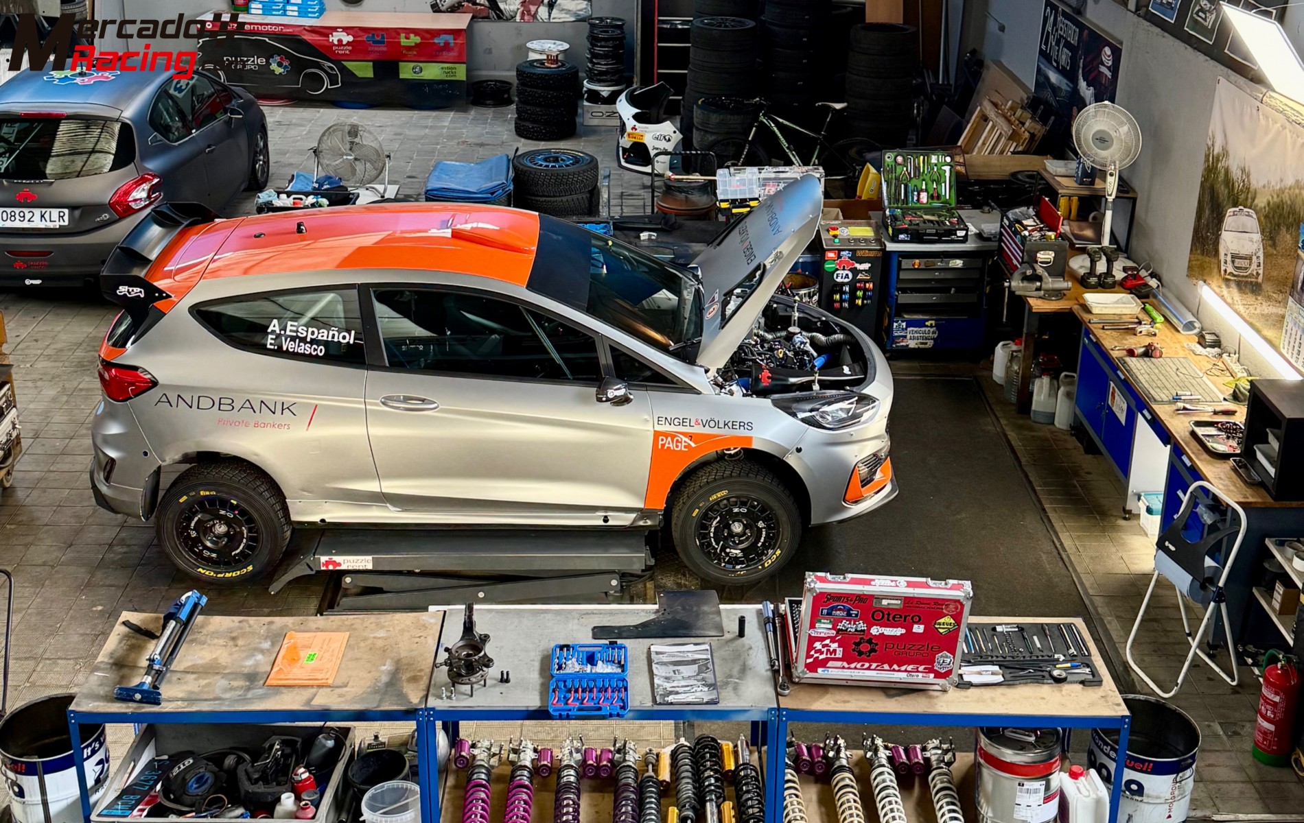 Ford fiesta rally3 (nuevo 2025) gravel y tarmac completo o un solo kit