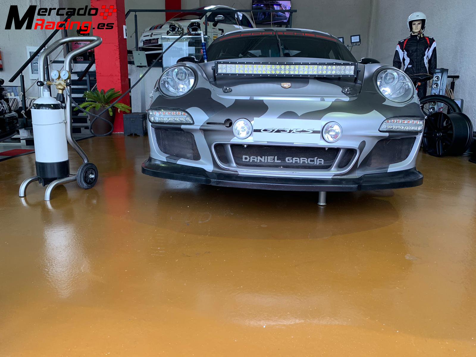 Porsche cayman gt3 rs rallye asfalto