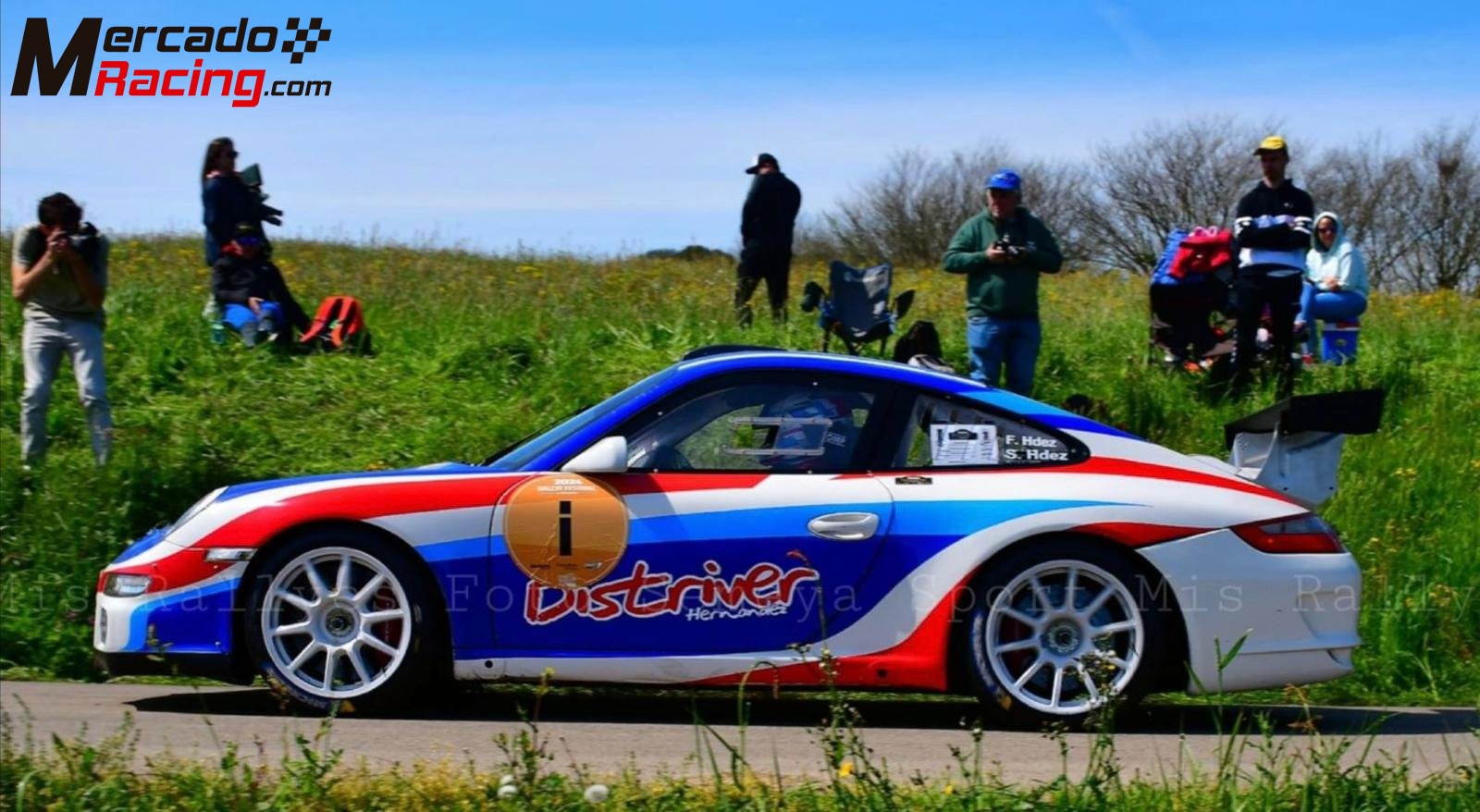 Porsche 997 gt3 rallye.