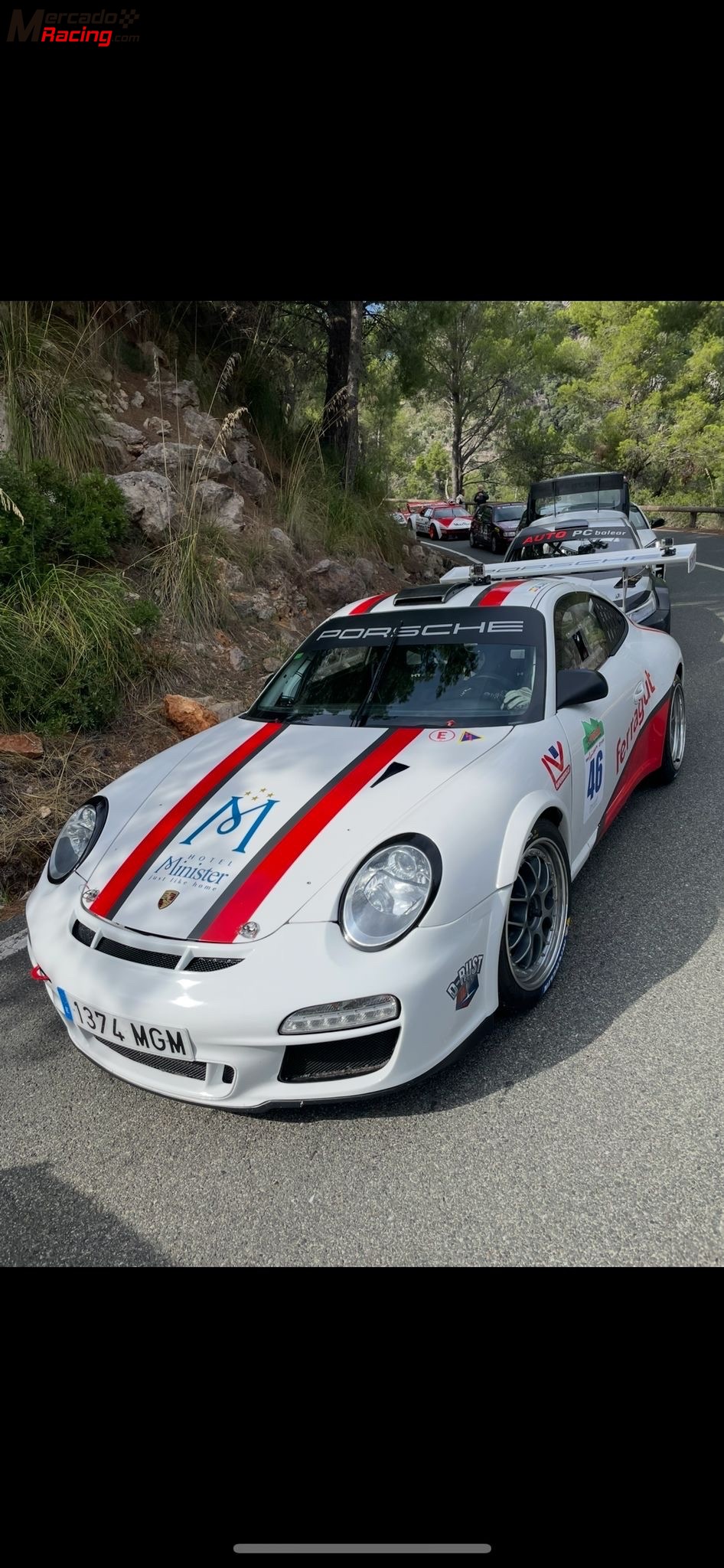 Porsche 997.2 gt3 cup 3.8 l año 2011