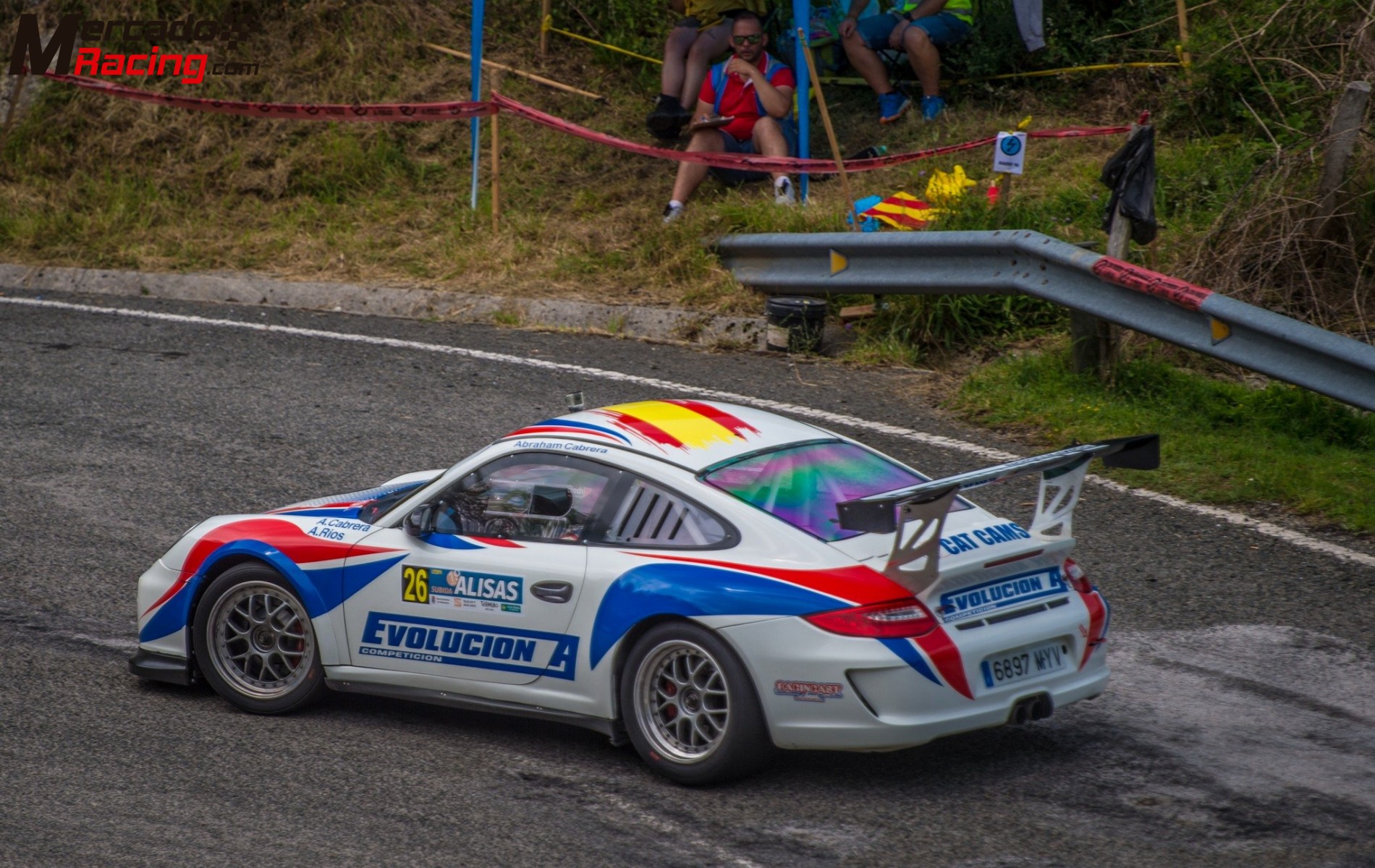 Porsche gt3 997.2 rallyes 2010