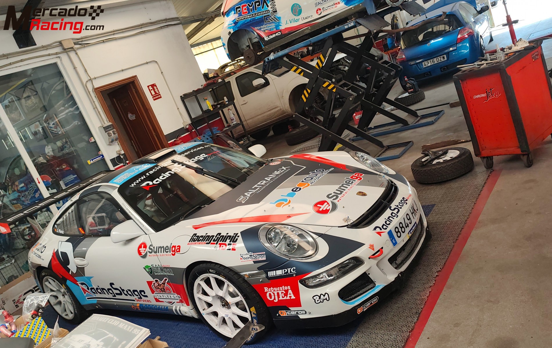Porsche gt3 rallye 997  ex vallejo 