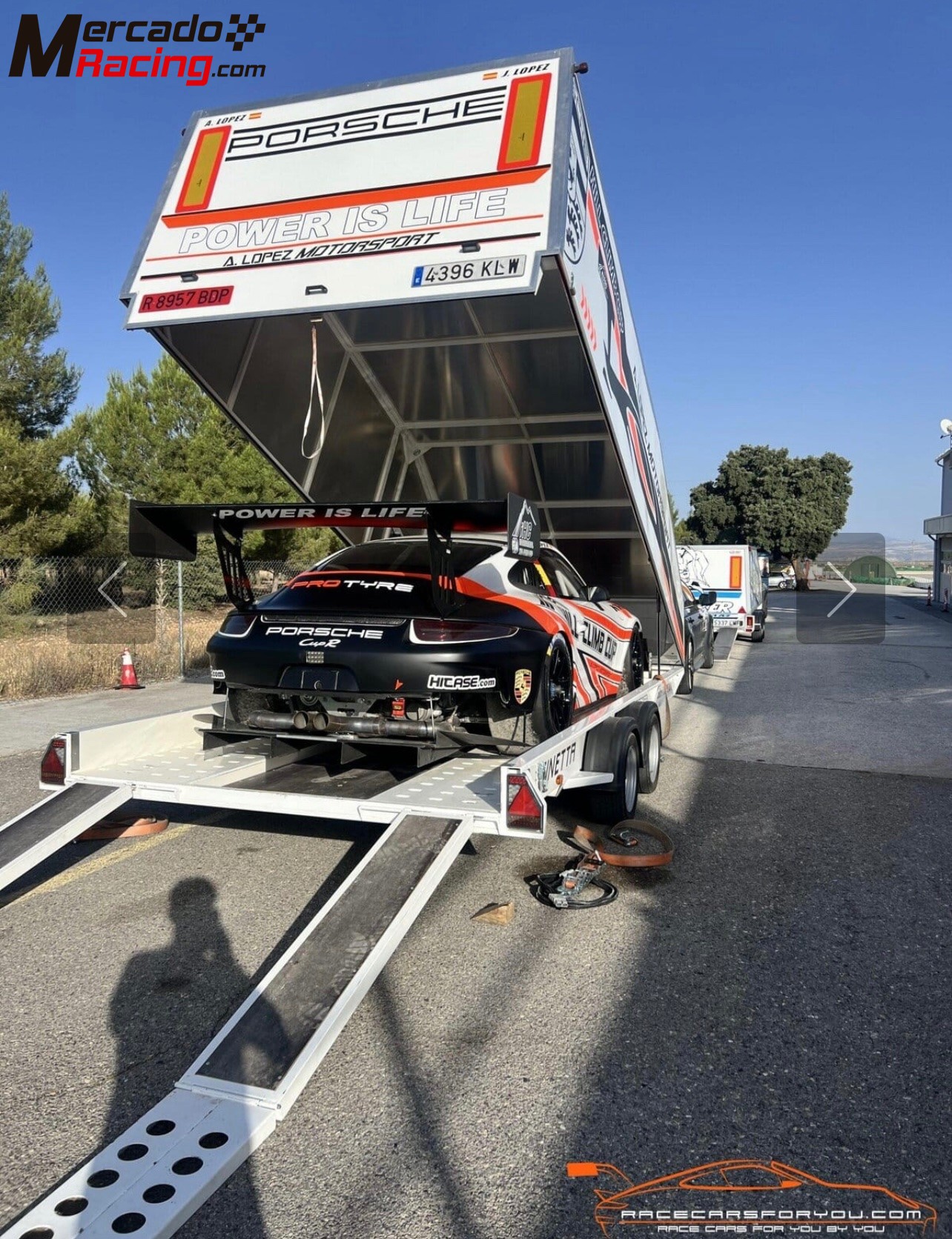 Porsche 991 cup r hill climb monster 