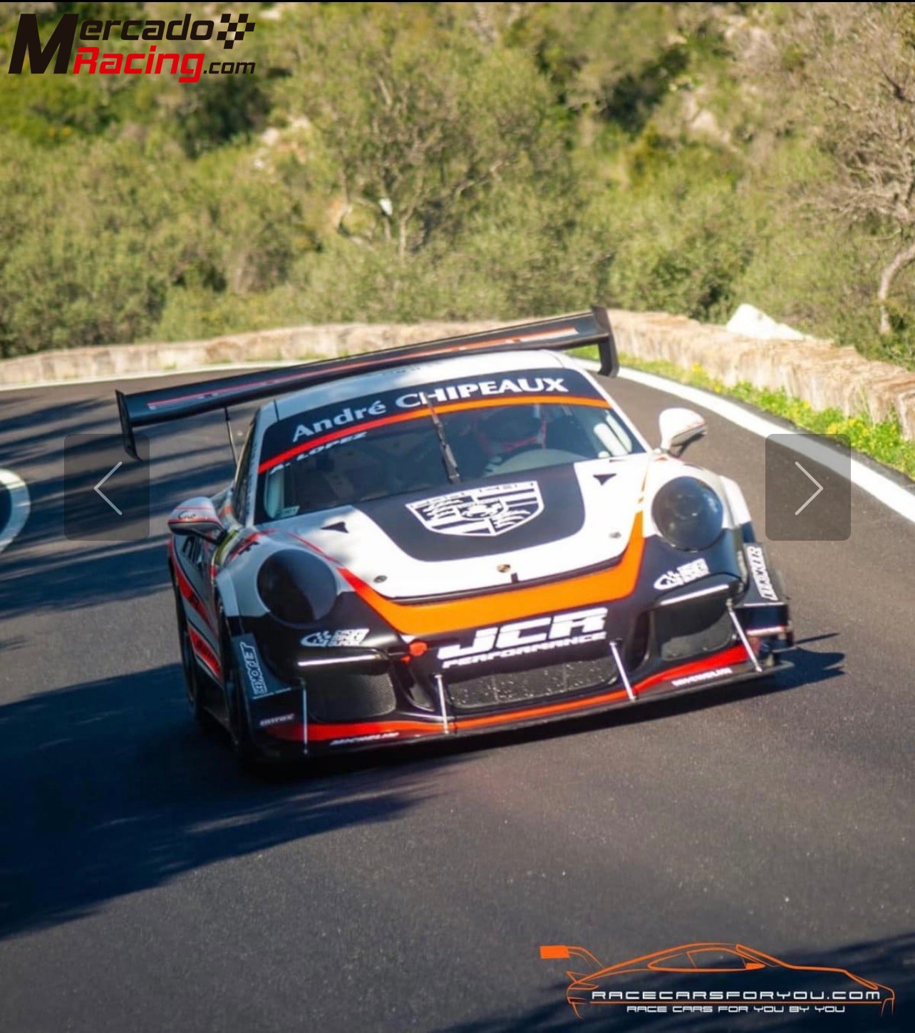 Porsche 991 cup r hill climb monster 
