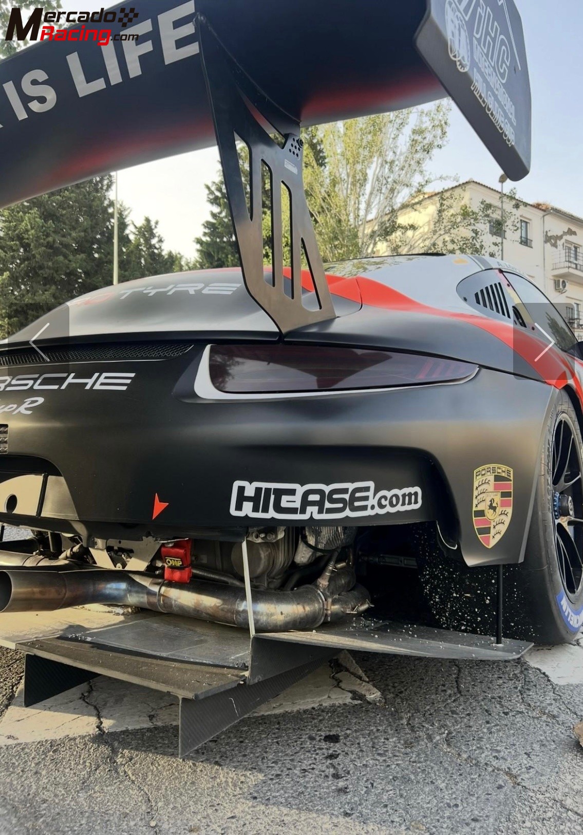 Porsche 991 cup r hill climb monster 