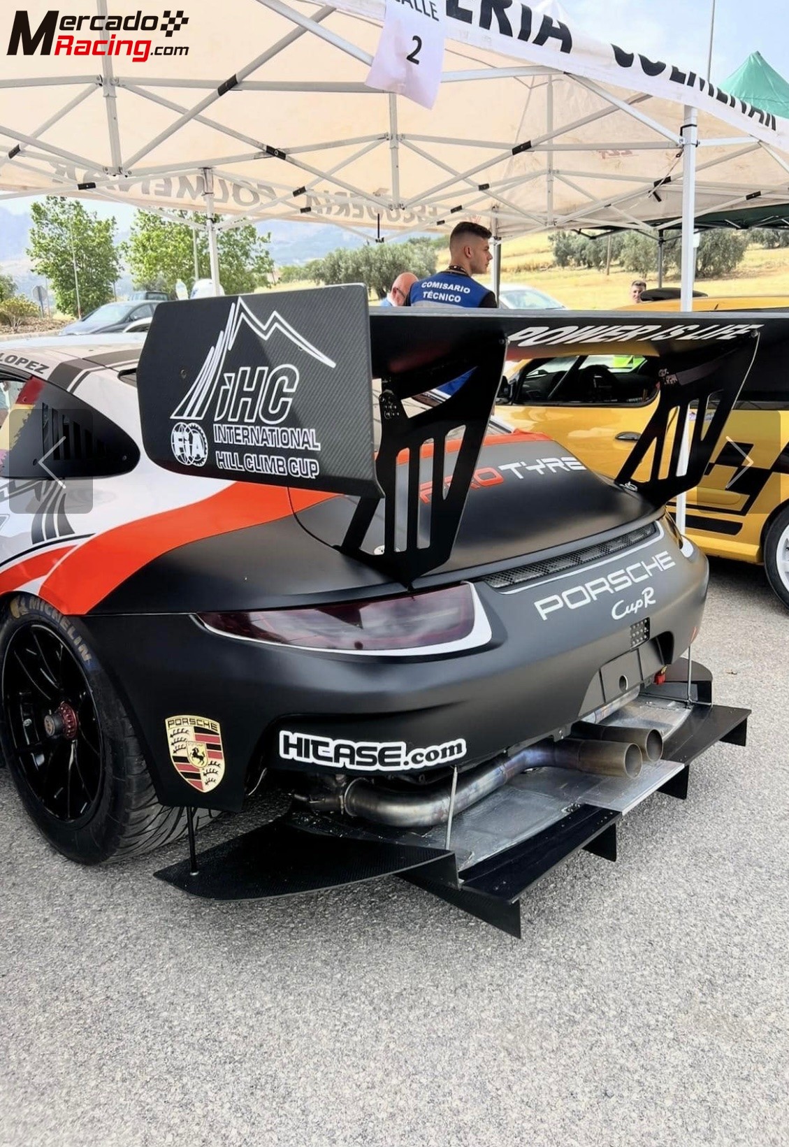 Porsche 991 cup r hill climb monster 