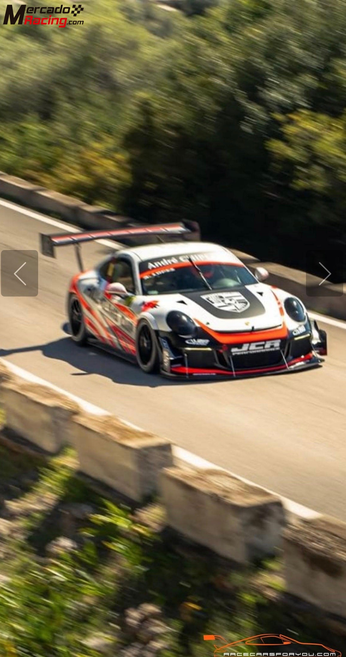 Porsche 991 cup r hill climb monster 